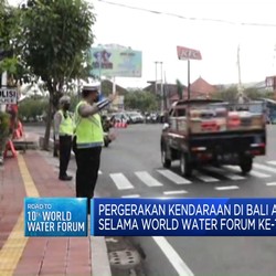 Pergerakan Kendaraan di Bali Dibatasi Selama World Water Forum Ke-10