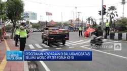 Pergerakan Kendaraan di Bali Dibatasi Selama World Water Forum Ke-10
