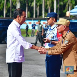 Jokowi Bakal Blusukan ke Pasar Hingga Resmikan Jalan di Sultra