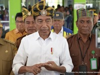 Jokowi Sebut Harga Pangan RI Terkendali, di Negara Lain Naik 2x Lipat