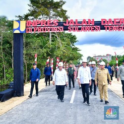Jokowi Resmikan 22 Jalan di Sulawesi Tenggara, Gelontorkan Rp631 M