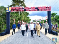 Jokowi Resmikan 22 Jalan di Sulawesi Tenggara, Gelontorkan Rp631 M