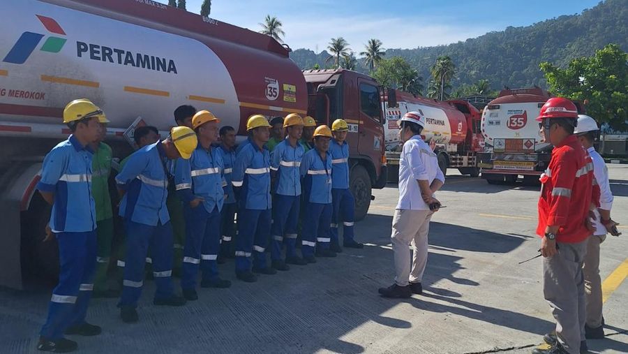 PT Pertamina (Persero) memastikan ketersediaan pasokan energi dapat terpenuhi, dampak bencana banjir bandang wilayah Sumatera Barat yang terjadi pada Sabtu (11/5/2024). (Dok. PT Pertamina (Persero))