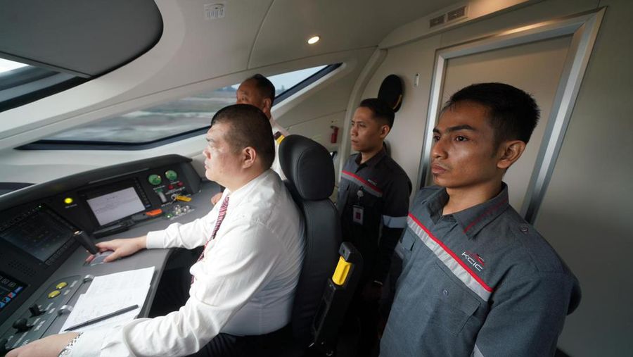 72 masinis Indonesia mulai latihan di Kereta Cepat Whoosh. (Dok. KCIC)