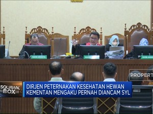  Geger! Dirjen Peternakan di Kementan Pernah Diancam SYL