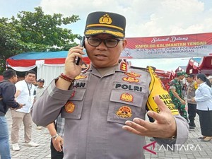 Tugboat Terbakar di Barito, Polda Kalteng Kerahkan Tim Cari 10 Korban Hilang