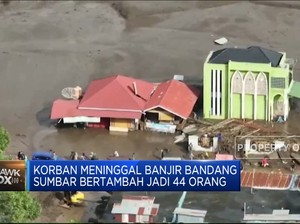 Video: Korban Meninggal Banjir Bandang Sumbar Jadi 44 Orang