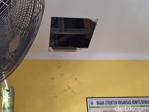 15 Laptop di SD Negeri 62 Pangkalpinang Raib Dicuri, Plafon Ruangan Dijebol