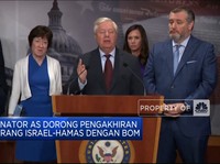Video: Senator AS Dorong Pengakhiran Perang Israel-Hamas Dengan Bom