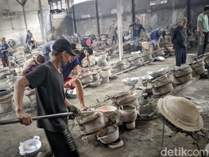Asal Usul Dusun Jetak Jadi Sentra Wajan Ciamis