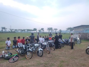 Balap Liar di Kasembon Disikat Polisi, 3 Joki Diamankan