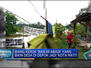 Biang Kerok 'Banjir Abadi' Yang Bikin Desa di Depok Jadi 'Kota Mati'