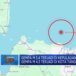 Video: Gempa M5,4 di Kepulauan Seribu, Tak Ada Potensi Tsunami