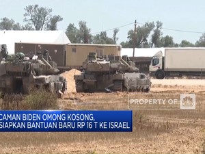 Video: Biden Omong Kosong, AS Siapkan Bantuan Rp16 Triliun ke Israel