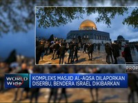 Video: Komplek Masjid Al-Aq'sa Diserbu, Bendera Israel Dikibarkan
