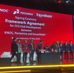 Pertamina-ExxonMobil & Knoc Jajaki Kerja Sama Pengembangan CCS