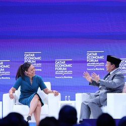 Prabowo Jawab Asing soal Nasib Demokrasi RI saat Dirinya Presiden