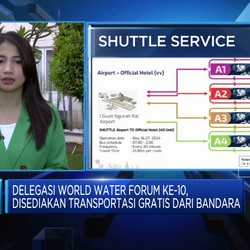 Video: Pulau Bali Mulai Dipadati Delegasi World Water Forum Ke-10
