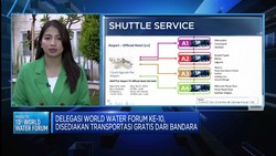 Video: Pulau Bali Mulai Dipadati Delegasi World Water Forum Ke-10