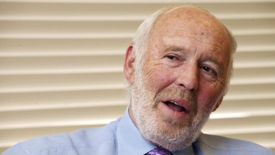 FILE — Hedge fund manager Jim Simons is interviewed, April 16, 2007, in New York. The Simons Foundation, a New York-based charity that supports math and science research, announced a $500 million gift, Thursday, June 1, 2023, to Stony Brook University, a public institution where founder Jim Simons was a math professor before he became a billionaire hedge fund manager. (AP Photo/Mark Lennihan, File)