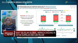 Video: BPS: Surplus Neraca Dagang RI April 2024 Tembus USD 3,56 Miliar