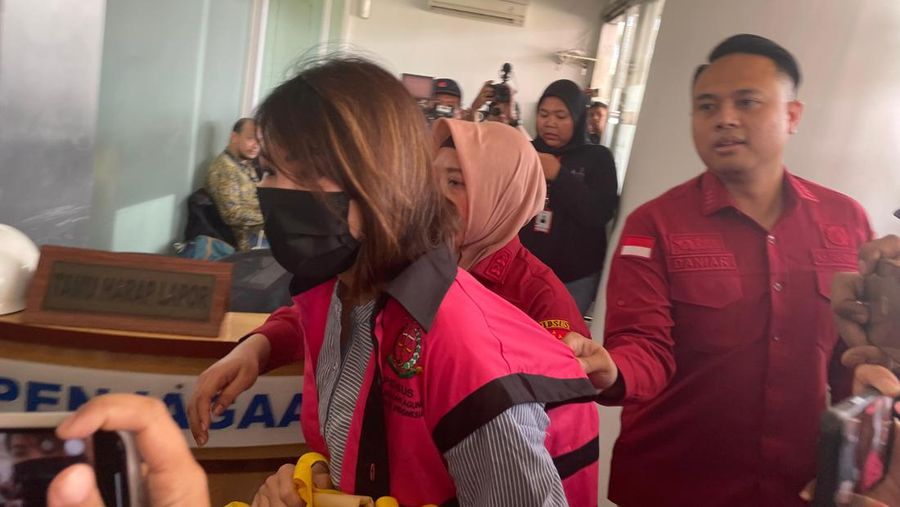 Tersangka Dugaan Kasus Korupsi PT Timah Helena Lim Diperiksa Kejaksaan Agung (Kejagung) dok/Romys Binekasri