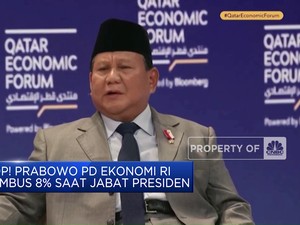  Top! Prabowo Yakin Ekonomi RI Tembus 8% Saat Jabat Presiden