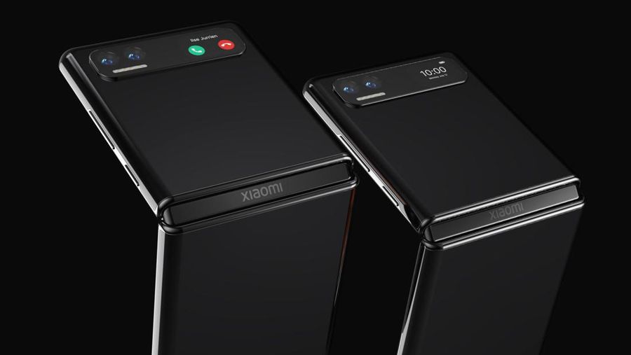 Xiaomi Mix Flip. (Dok. LetsGoDigital via Detikcom)