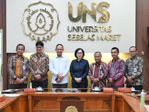 Berkunjung ke UNS, Arif Sugiyanto Bahas Pendirian Kampus di Kebumen