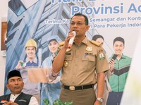 Pj Gubernur Aceh Pastikan Pekerja Terlindungi BPJS Ketenagakerjaan