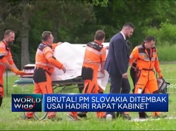Video: Brutal! PM Slovakia Ditembak Usai Hadiri Rapat Kabinet
