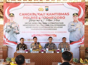 Polres Bojonegoro Gelar Cangkrukan Kamtibmas Jelang Pilkada 2024