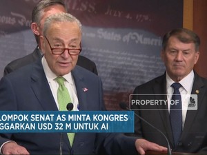 Video: Kelompok Senat AS Minta Kongres Anggarkan USD32 Miliar Untuk AI