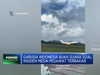 Video: Garuda Indonesia Buka Suara Soal Insiden Mesin Pesawat Terbakar