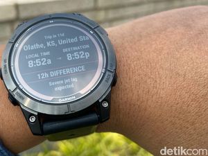 Menjajal Jet Lag Adviser, Fitur Garmin Buat yang Suka Marathon di Luar Negeri