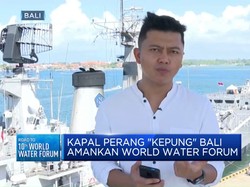 Video: Kapal Perang "Kepung" Bali, Amankan World Water Forum