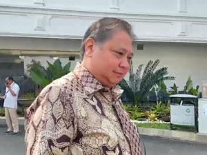 Respons Airlangga soal PKB Usulkan Nagita Slavina Cawagub Bobby di Sumut