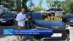 Mobil Rombongan Delegasi World Water Forum Capai Rp12 M, Ini Jenisnya
