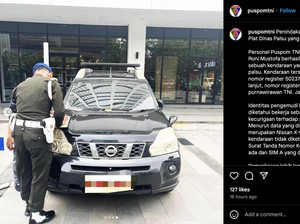 TNI Razia Mobil Sipil Berpelat Dinas, X-Trail Terungkap Pakai Pelat TNI Jeep Wrangler