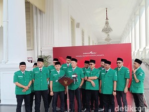 Jokowi Terima Pengurus GP Ansor di Istana Negara, Ini yang Dibahas