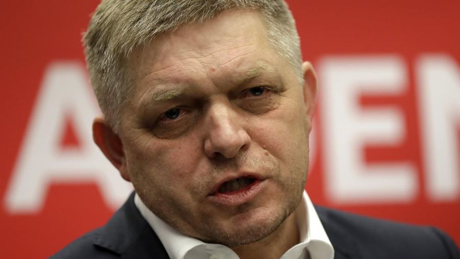 Perdana Menteri (PM) Slovakia Robert Fico. (AP Photo/Petr David Josek, File Foto)