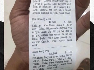 Kayak Esai ! Ini 5 Catatan Pesanan Makanan Ojol Super Ribet