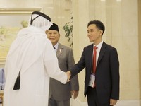 Celetuk Emir Qatar saat Prabowo Kenalkan Gibran: Masyallah, He is so..