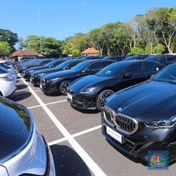 Ini Merek-Tipe Mobil Listrik yang Dipakai Delegasi World Water Forum