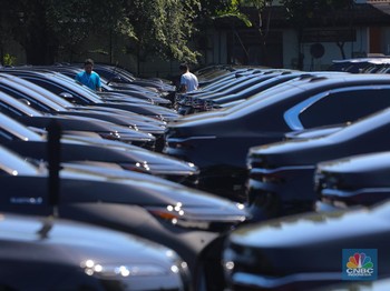 Penampakan Mobil Listrik Siap Dipakai Delegasi World Water Forum