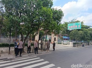 SMKN 3 Jogja Diteror Petasan Gerombolan Bermotor, Polisi Olah TKP