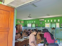 Sekolah di Kuta Selatan Belajar Daring Saat World Water Forum Bali