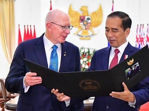 Jokowi Yakin Kunjungan Gubernur Jenderal Hurley Pererat Hubungan RI-Australia
