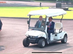 Jokowi Sopiri Gubernur Jenderal Australia Keliling Kebun Raya Bogor