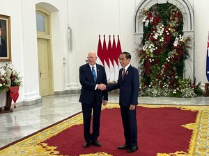 Jokowi Terima Kunjungan Gubernur Jenderal Australia di Istana Bogor